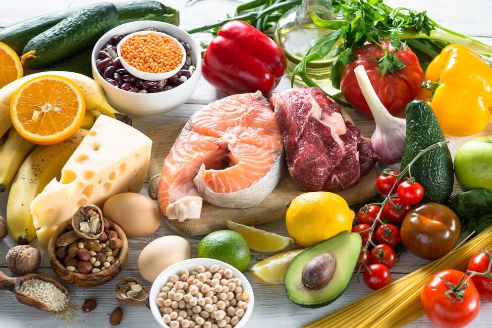 Gesond Ernärung fir Osteochondrosis
